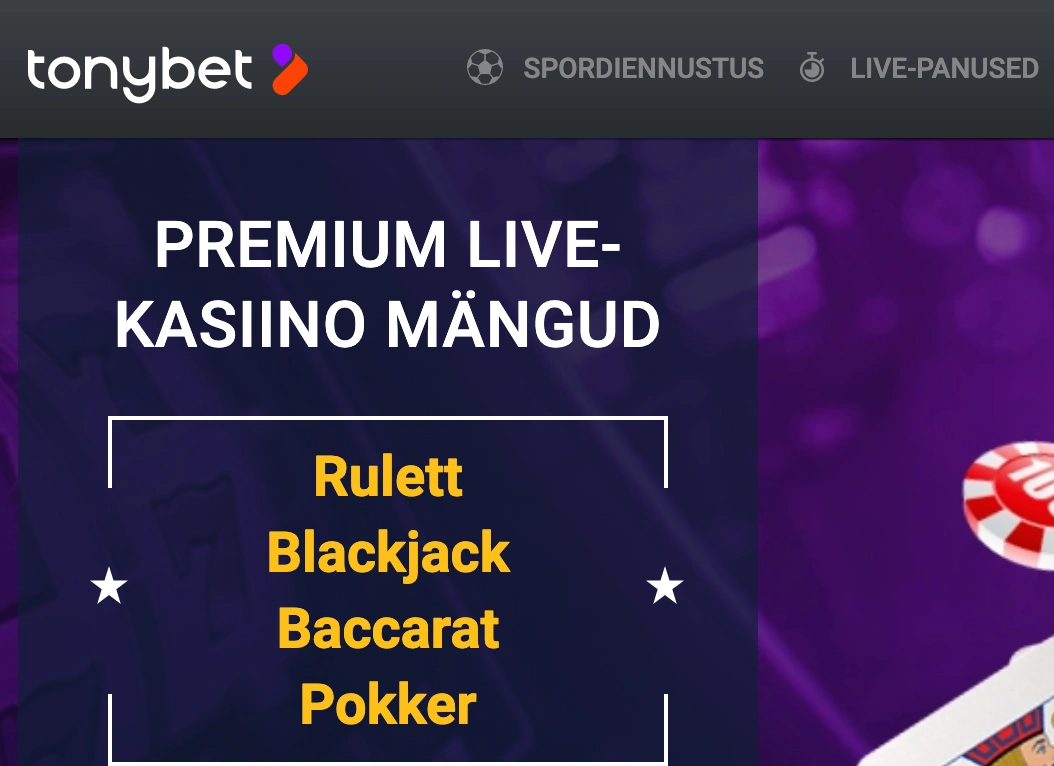 tonybet casino