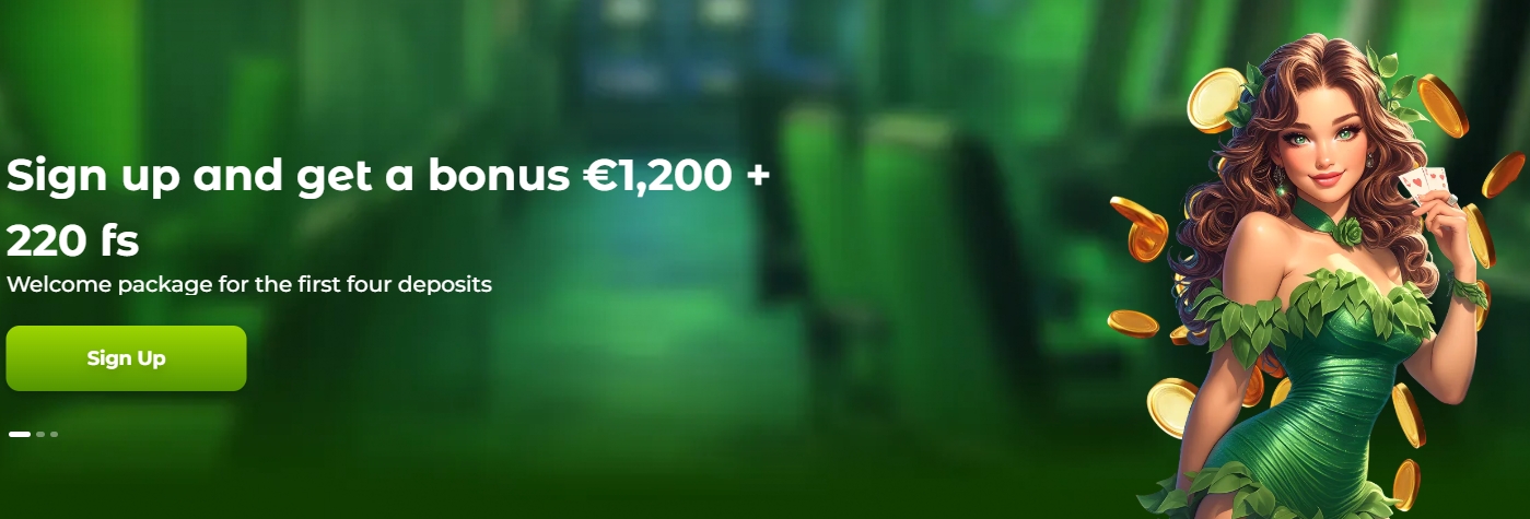 Verde casino bonuus banner.